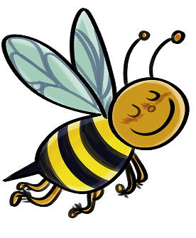 cartoon bumblebee
